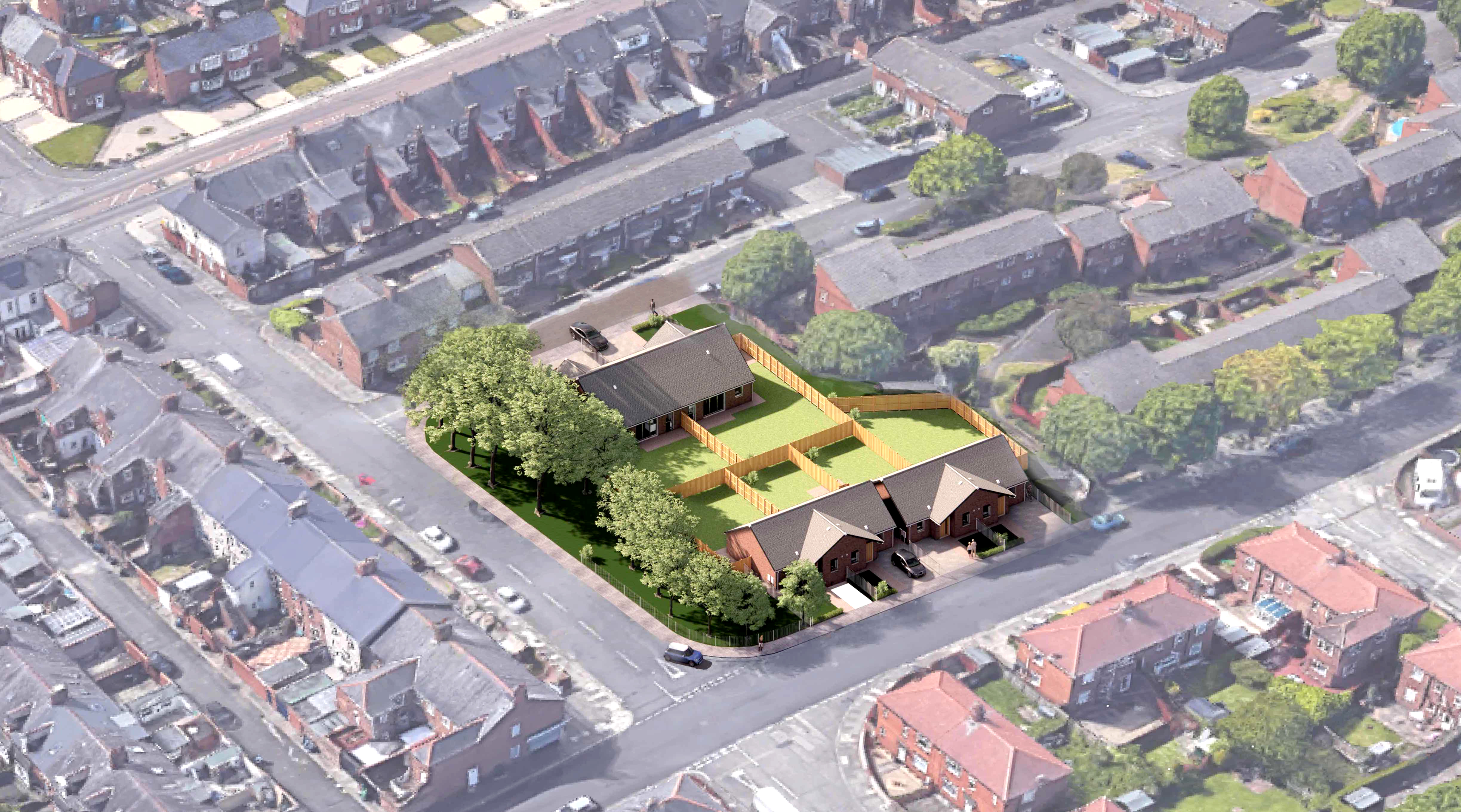 ACCESSIBLE BUNGALOWS FOR WALKER