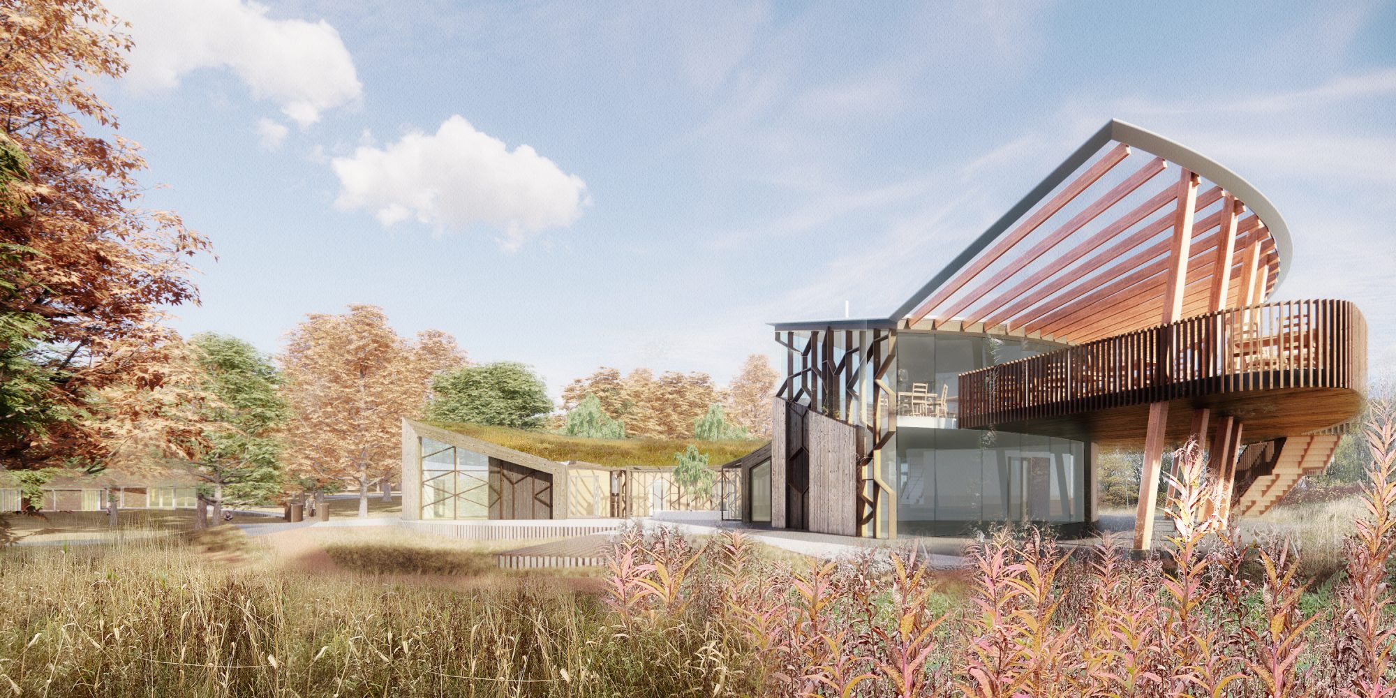 Visitor Centre Cafe Frontage View