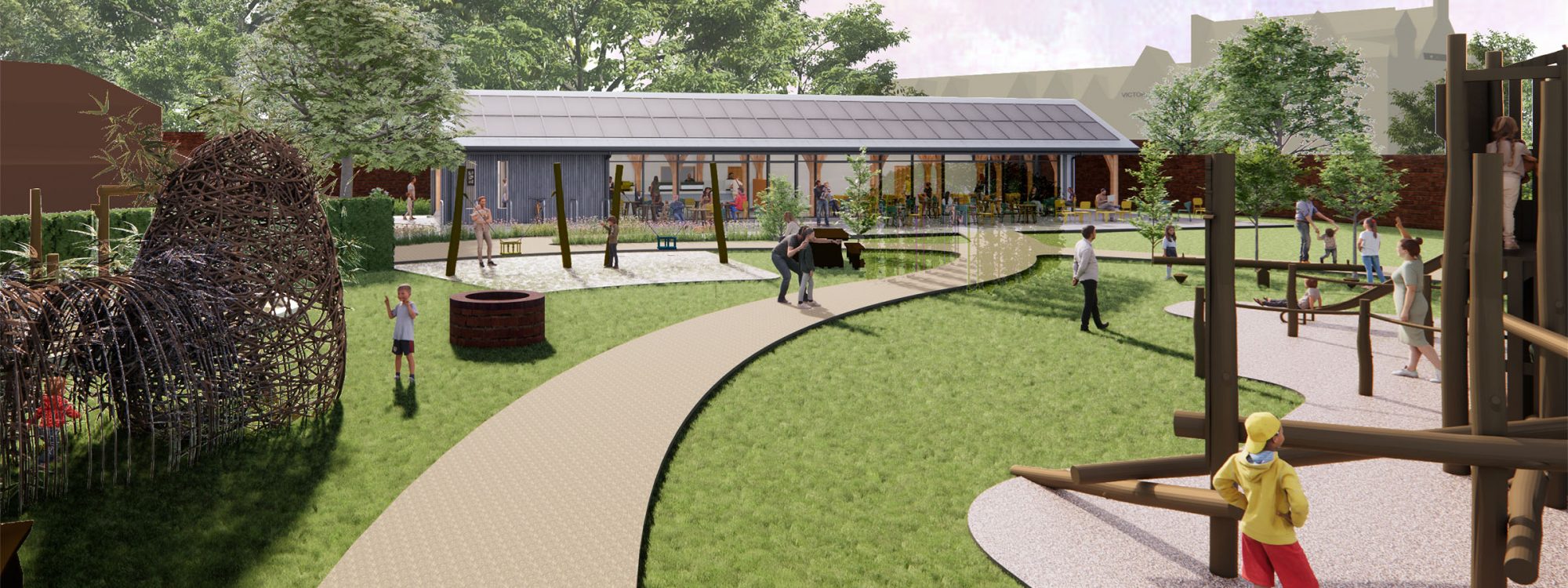 Bamburgh Walled Garden Cafe HERO